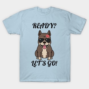 Dog walking time for every dog lover. T-Shirt